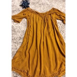 Mustard Bohemian Sundress 🌻